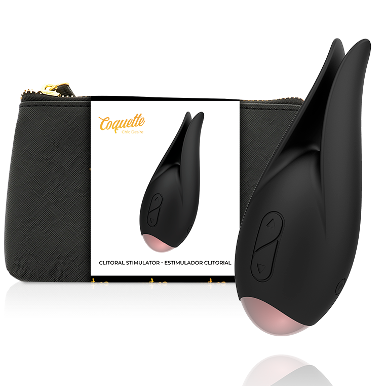 Coquette Chic Desire Stimolatore Clitorideo Ricaricabile Nero e Oro Variante 3