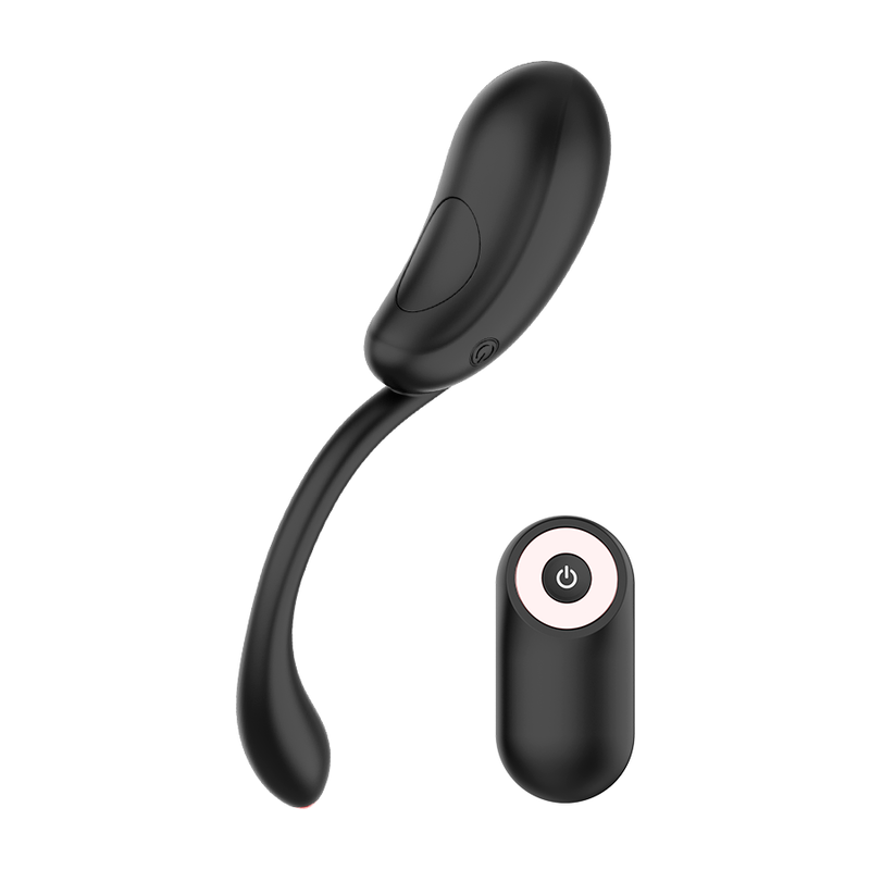 Coquette Chic Desire Ovetto Vibrante con Telecomando Nero e Oro