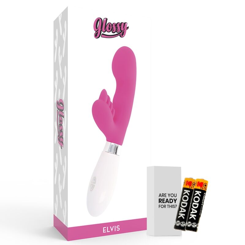 Glossy Elvis Mini Vibratore Rabbit Rosa – immagine 5