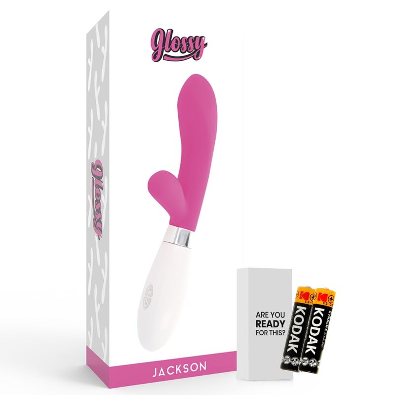 Glossy Jackson Mini Vibratore Rabbit Rosa – immagine 5