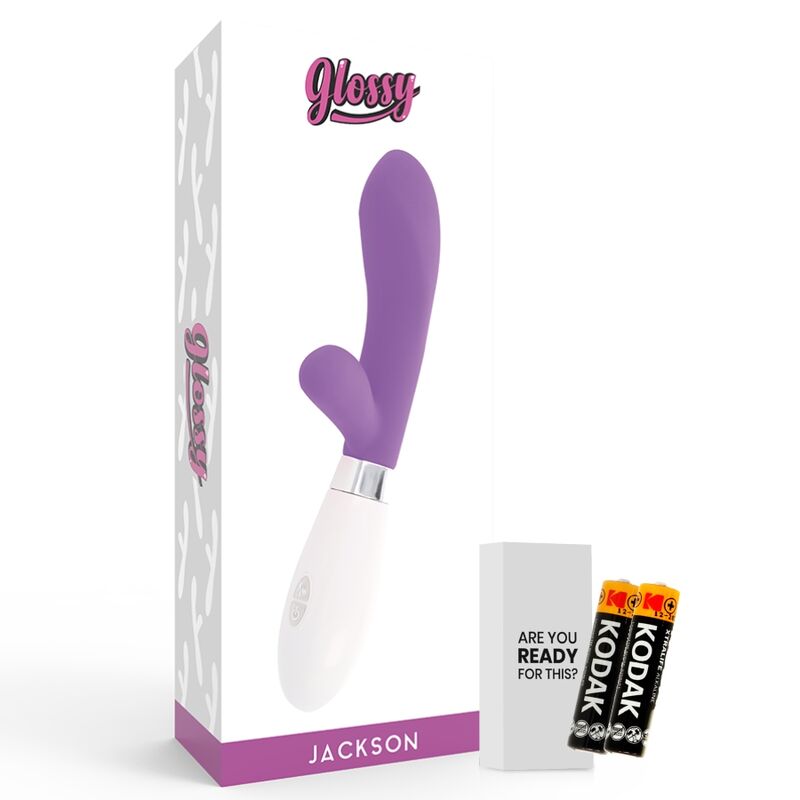 Glossy Jackson Mini Vibratore Rabbit Viola – immagine 5