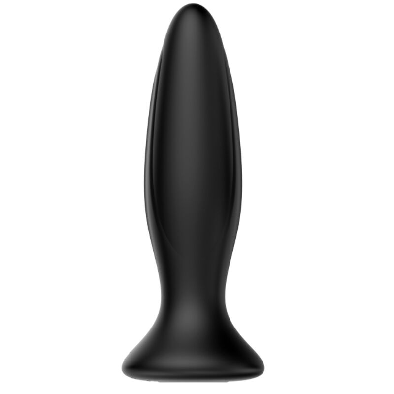 Mr Play Plug Anale Vibrante Ricaricabile 12 Funzioni Nero