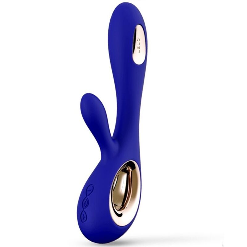 LELO Soraya Wave Vibratore Rabbit WaveMotion Blu Notte