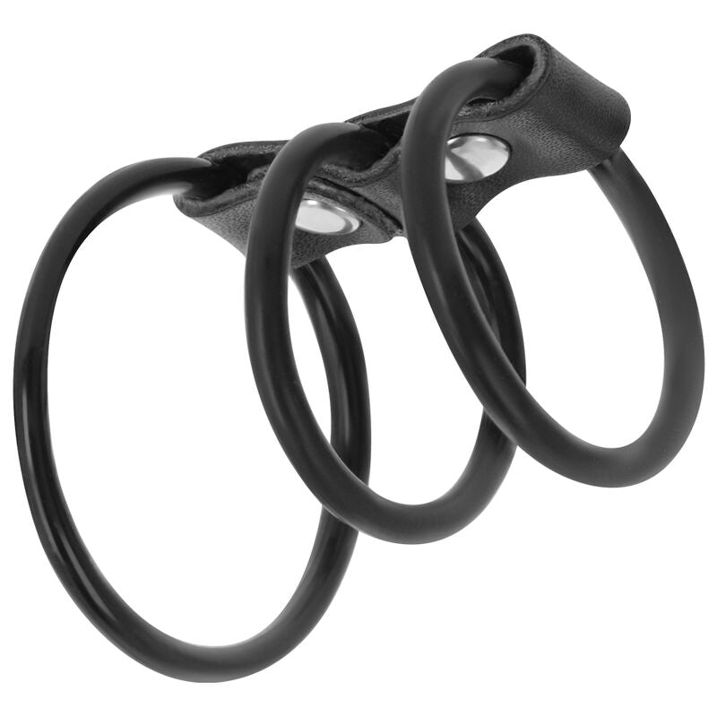 Darkness Set 3 Anelli per Pene Flessibili – immagine 2
