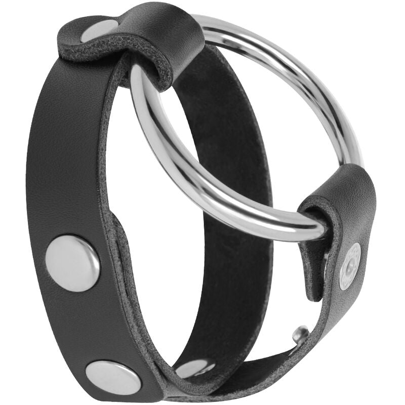 Darkness Anelli BDSM per Pene e Testicoli Regolabili – immagine 3
