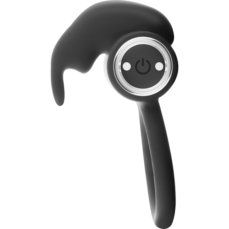 Black & Silver Burton Anello Vibrante Ricaricabile Blu – immagine 5