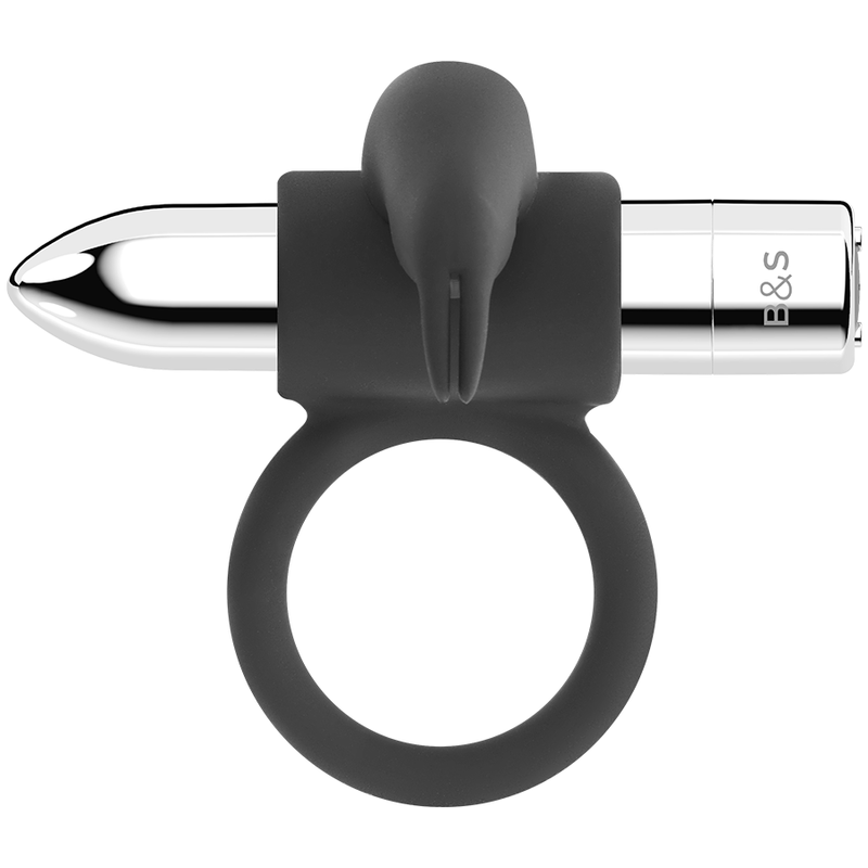 Black & Silver Burton Anello Vibrante Ricaricabile Blu – immagine 6