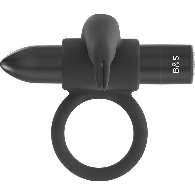 Black & Silver Burton Anello Vibrante Ricaricabile Nero – immagine 6