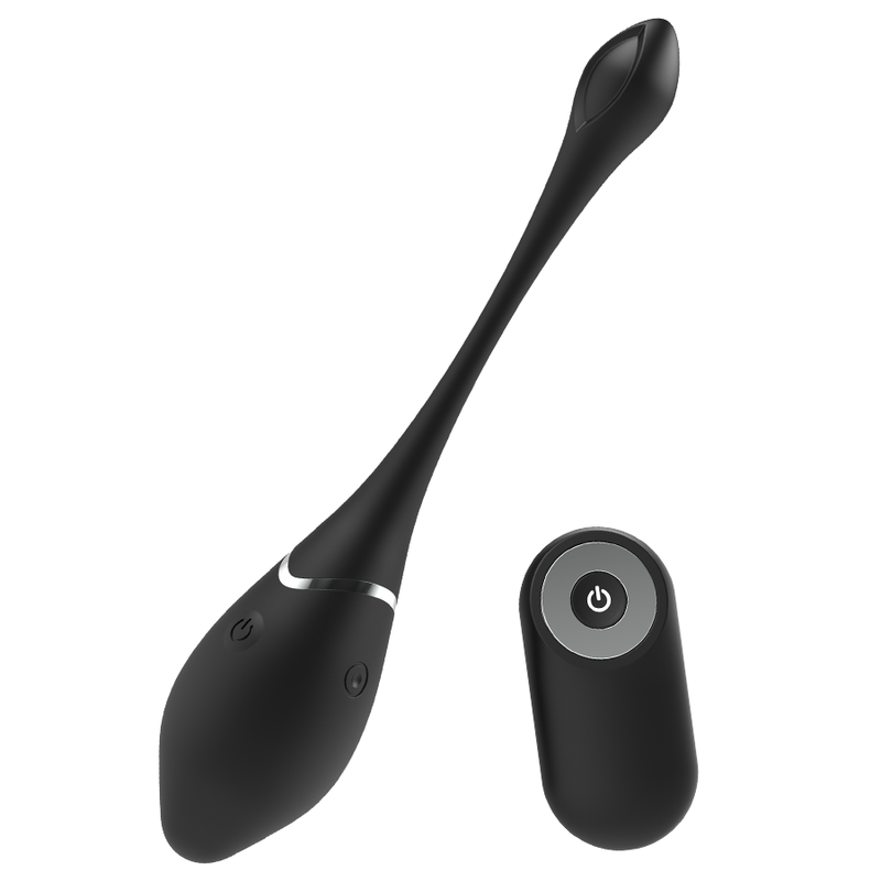 Black&Silver Jenell Ovetto Vibrante con Telecomando – immagine 6