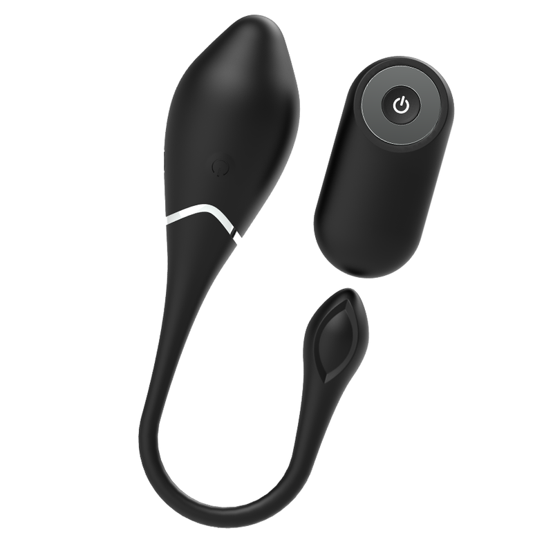 Black&Silver Jenell Ovetto Vibrante con Telecomando – immagine 2
