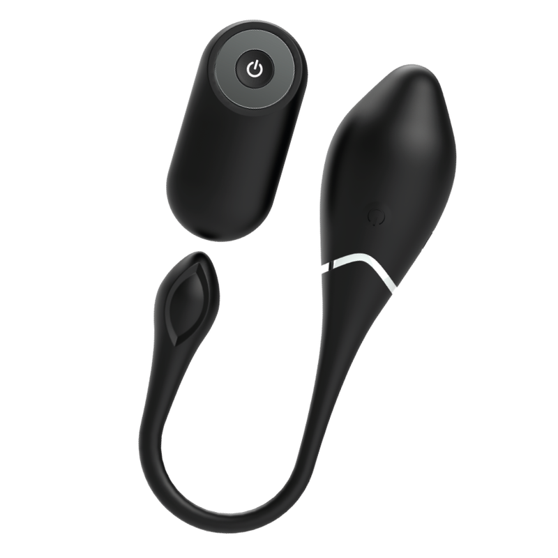 Black&Silver Jenell Ovetto Vibrante con Telecomando – immagine 3