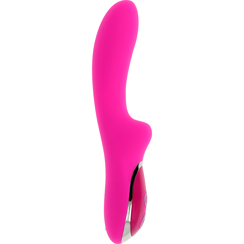 Ohmama Vibratore Rabbit Ricaricabile in Silicone 10 Velocità 21 cm Rosa – immagine 2