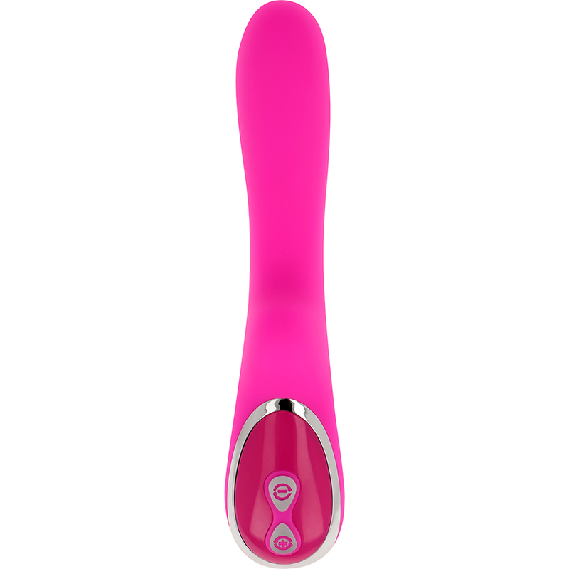 Ohmama Vibratore Rabbit Ricaricabile in Silicone 10 Velocità 21 cm Rosa – immagine 4
