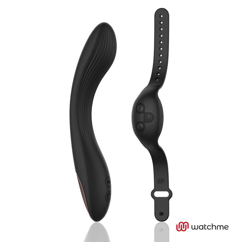 Anne's Desire Vibratore Punto G Curvo con Telecomando WatchMe Nero – immagine 4