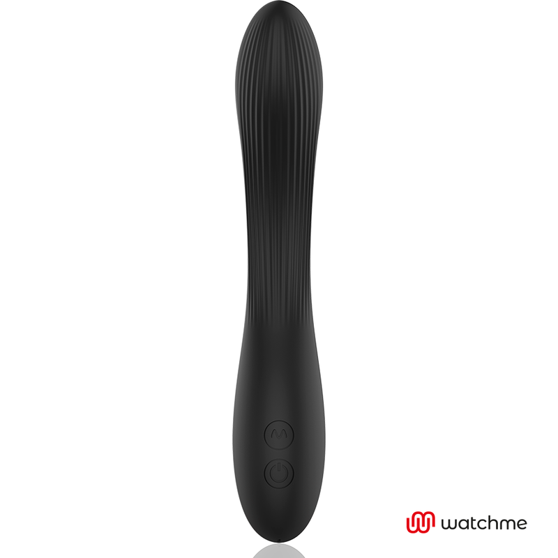 Anne's Desire Vibratore Punto G Curvo con Telecomando WatchMe Nero e Oro – immagine 7