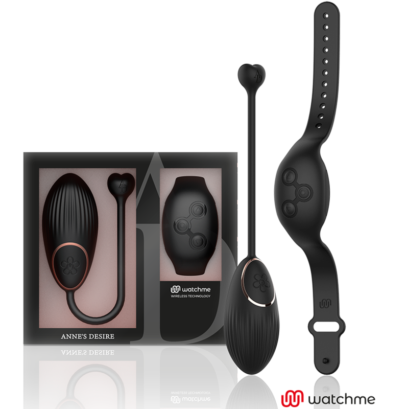 Anne's Desire Ovetto Vibrante con Telecomando WatchMe Nero