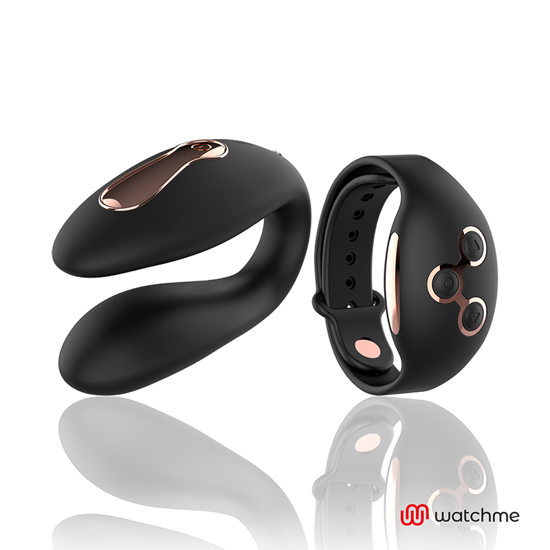 Anne's Desire Stimolatore Dual Pleasure con Telecomando WatchMe Nero e Oro – immagine 2