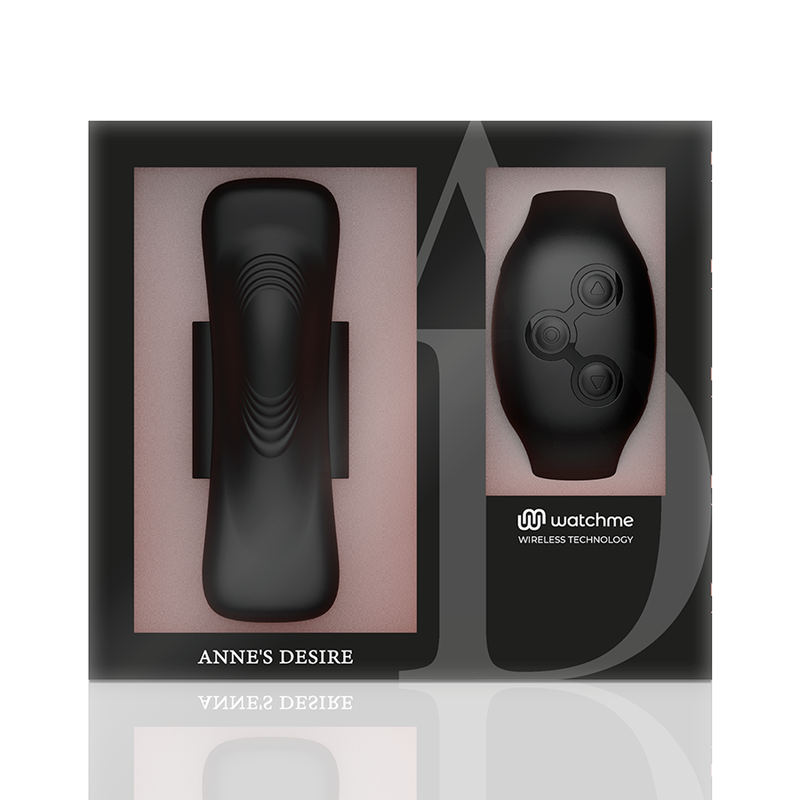 Anne's Desire Vibratore da Slip con Telecomando WatchMe Nero – immagine 11