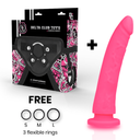 Delta Club Strap-On con Dildo in Silicone Medicale Rosa 20 cm – immagine 2