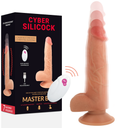 Cyber Silicock Master Ben Vibratore Realistico con Telecomando 23,88 cm