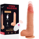 Cyber Silicock Master Huck Vibratore Realistico con Telecomando 20,9 cm