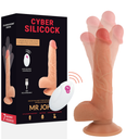Cyber Silicock Mr John Vibratore Realistico con Telecomando 23,88 cm