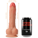 Cyber Silicock Connor Strap-On in Silicone Liquido con 3 Anelli in Omaggio 20,5 cm – immagine 6
