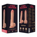 Cyber Silicock Freeman Strap-On in Silicone Liquido con 3 Anelli in Omaggio 20 cm – immagine 8