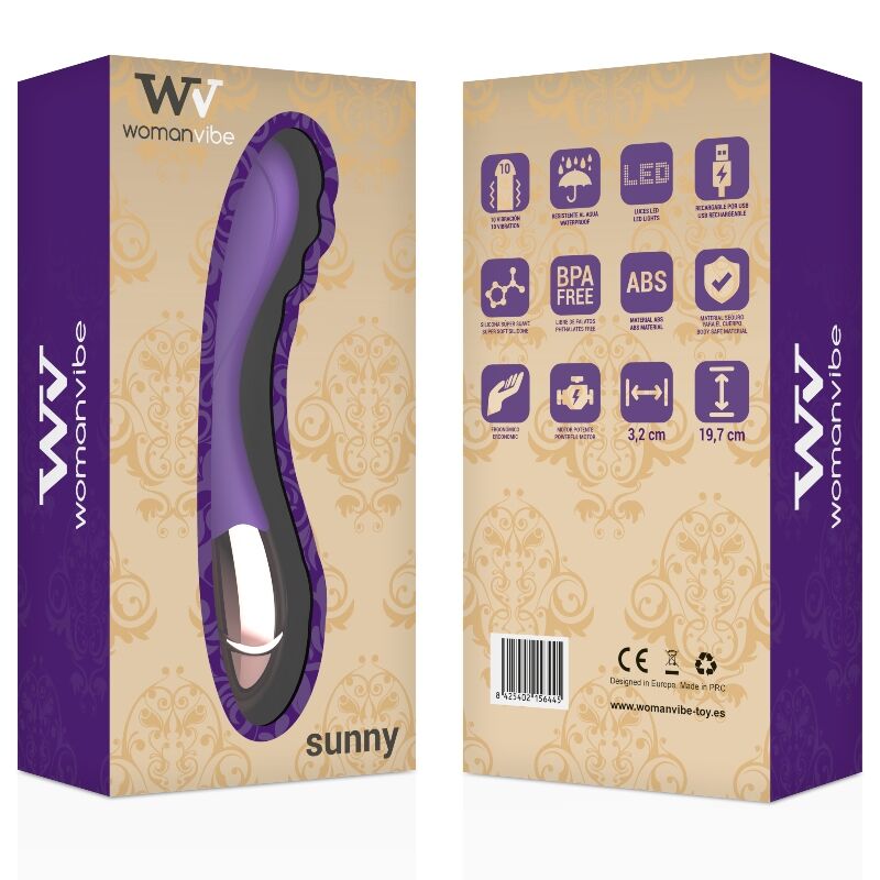 Womanvibe Sunny Vibratore Punto G Ricaricabile – immagine 2