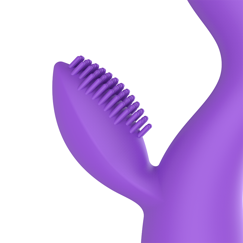 Womanvibe Donna Vibratore Doppio Motore con Punte Stimolanti – immagine 4