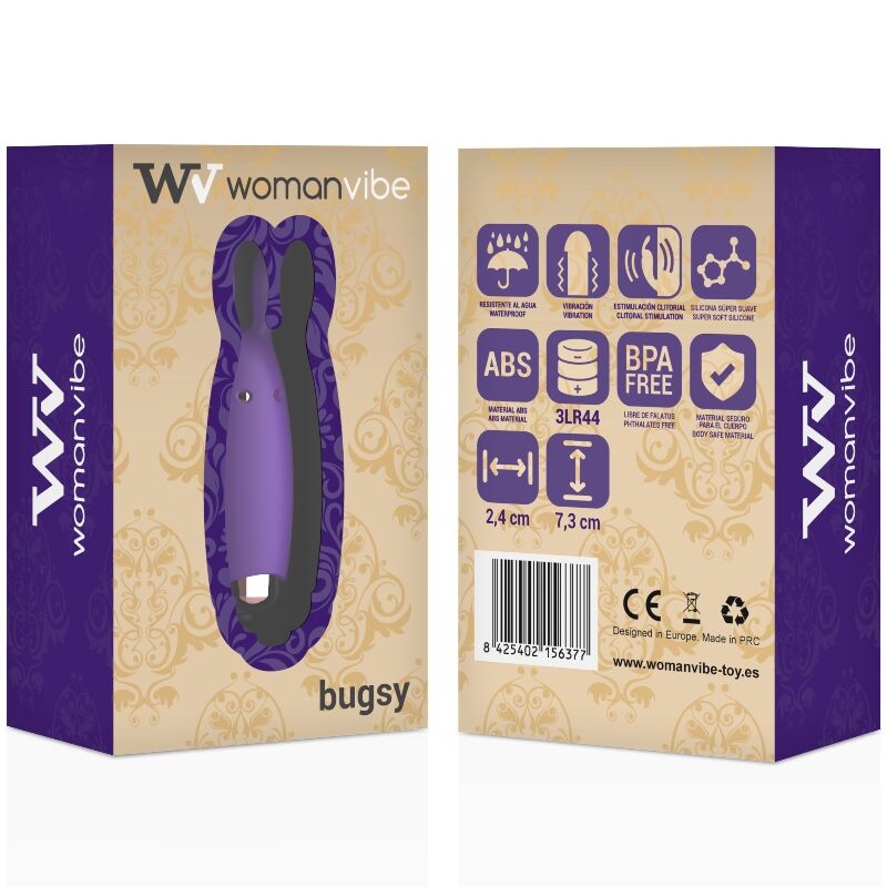 Womanvibe Bugsy Mini Stimolatore Clitoride a Coniglietto – immagine 2