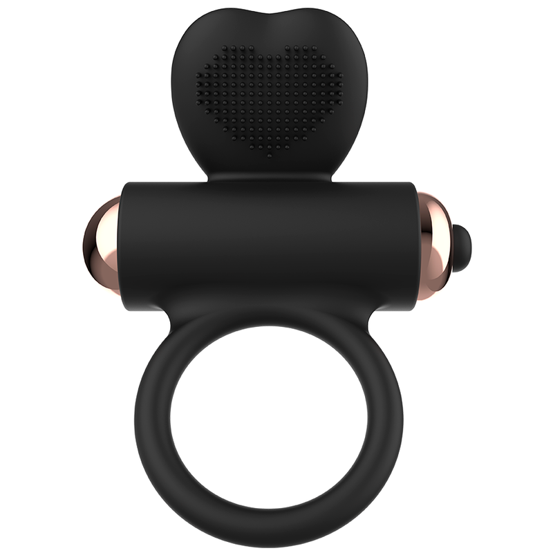 Womanvibe Zeus Anello Vibrante in Silicone con Cuore Clitorideo – immagine 4