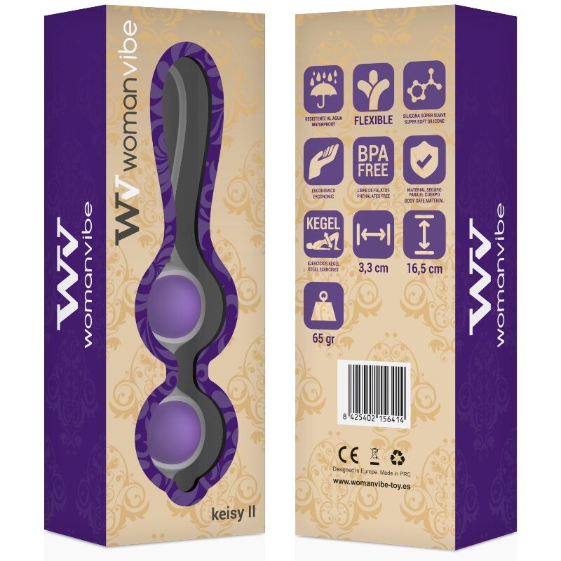 Womanvibe Keisy II Palline Geisha Doppie in Silicone – immagine 2