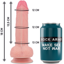 Rock Army Imbracatura + Dildo Realistico Mustang in Silicone Liquido 18 cm – immagine 3