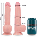 Rock Army Imbracatura + Vibratore Realistico Apache in Silicone Liquido 20,5 cm – immagine 4