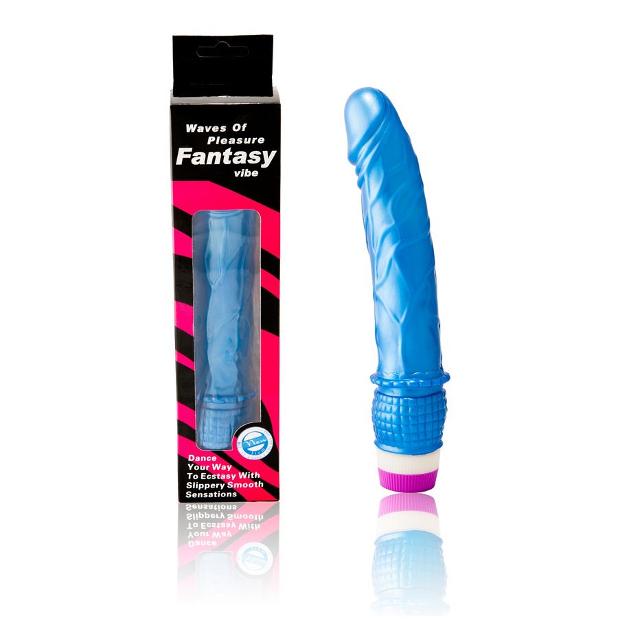 Baile Linex Vibratore Realistico in Gelatina Blu 23 cm