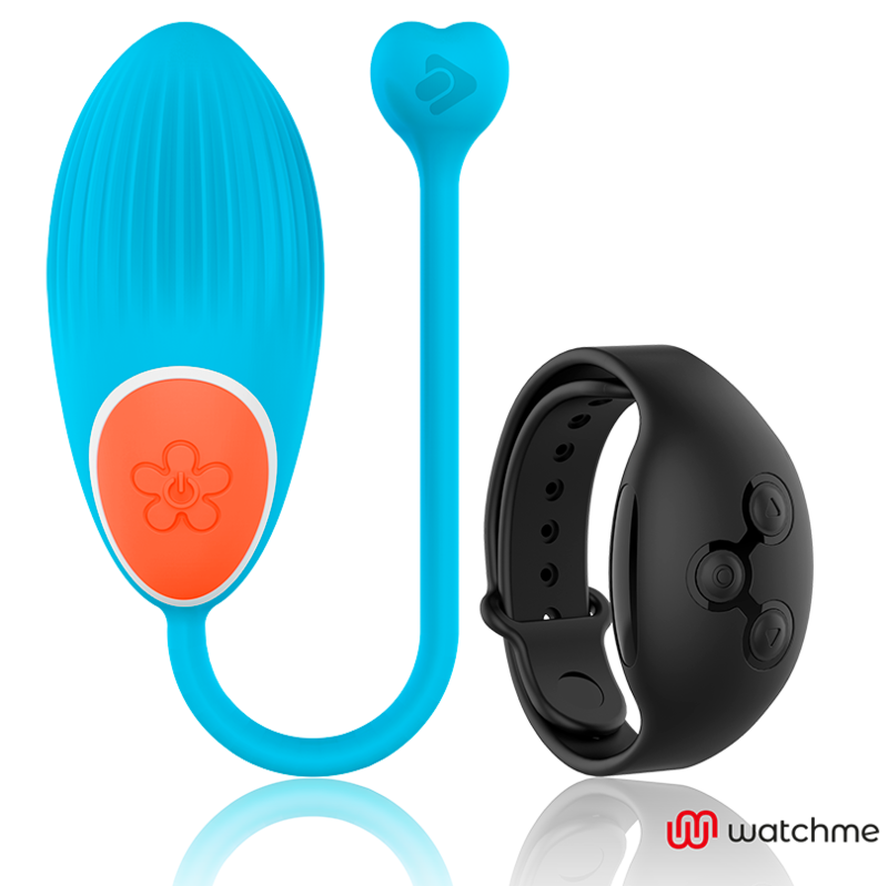 Wearwatch Ovetto Vibrante con Orologio WatchMe Blu / Jet Black – immagine 2