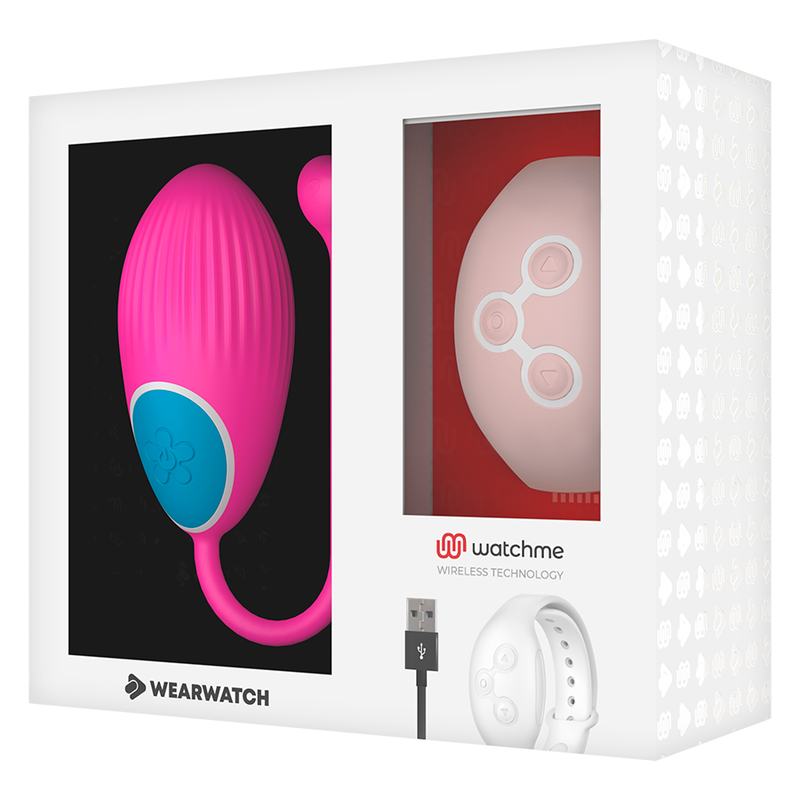 Wearwatch Ovetto Vibrante con Orologio WatchMe Fucsia / Rosa Tenero – immagine 6