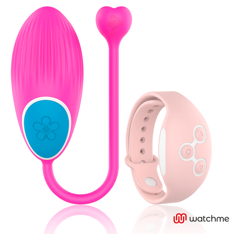Wearwatch Ovetto Vibrante con Orologio WatchMe Fucsia / Rosa Tenero – immagine 2