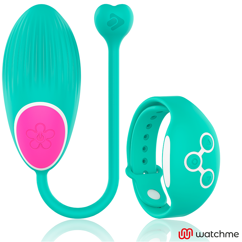Wearwatch Ovetto Vibrante con Orologio WatchMe Acqua di Mare / Acquamarina – immagine 2