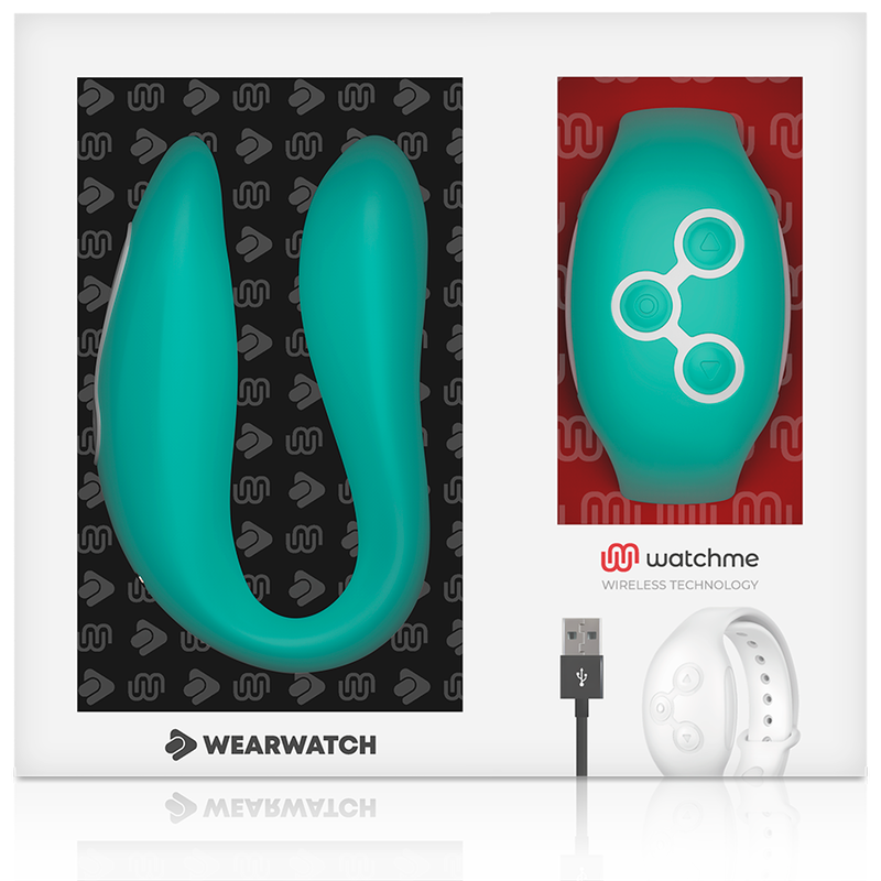 Wearwatch Dual Pleasure Vibratore con Orologio WatchMe Verde Chiaro – immagine 7