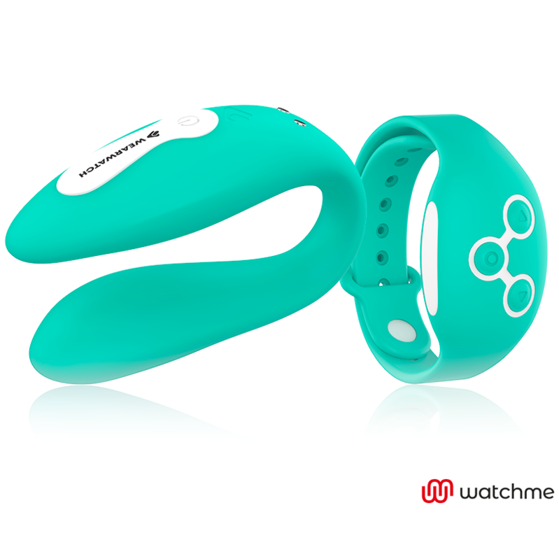 Wearwatch Dual Pleasure Vibratore con Orologio WatchMe Verde Chiaro – immagine 2
