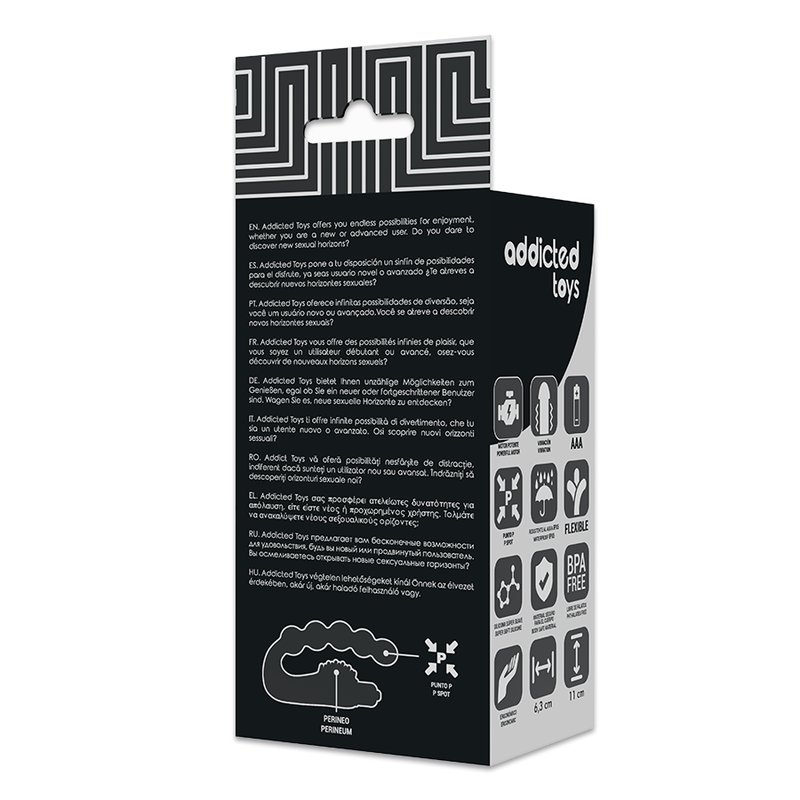 Addicted Toys Massaggiatore Prostatico Vibrante a Batteria – immagine 6